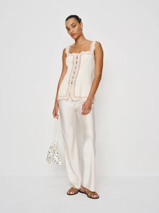 Reformation Tops - SZ 8 Reformation Austria Top Gossamer NWT